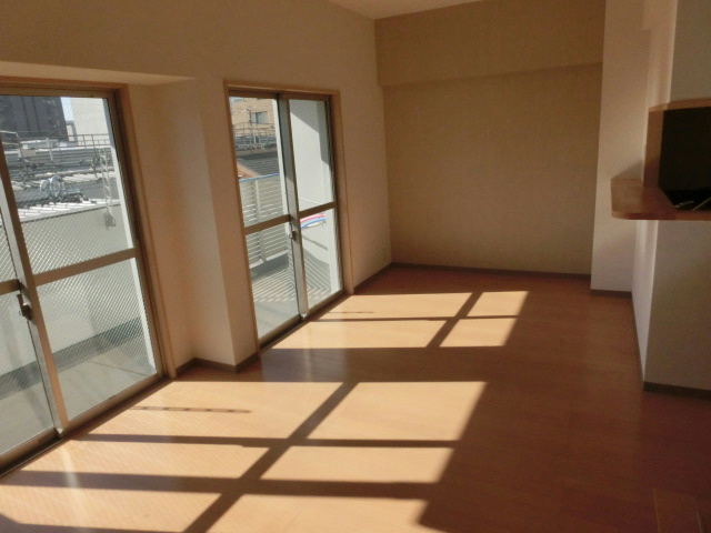 Living and room. From living (Western-style side