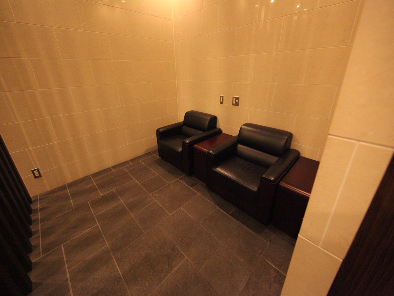 Entrance. Entrance (fashionable there is a sofa)