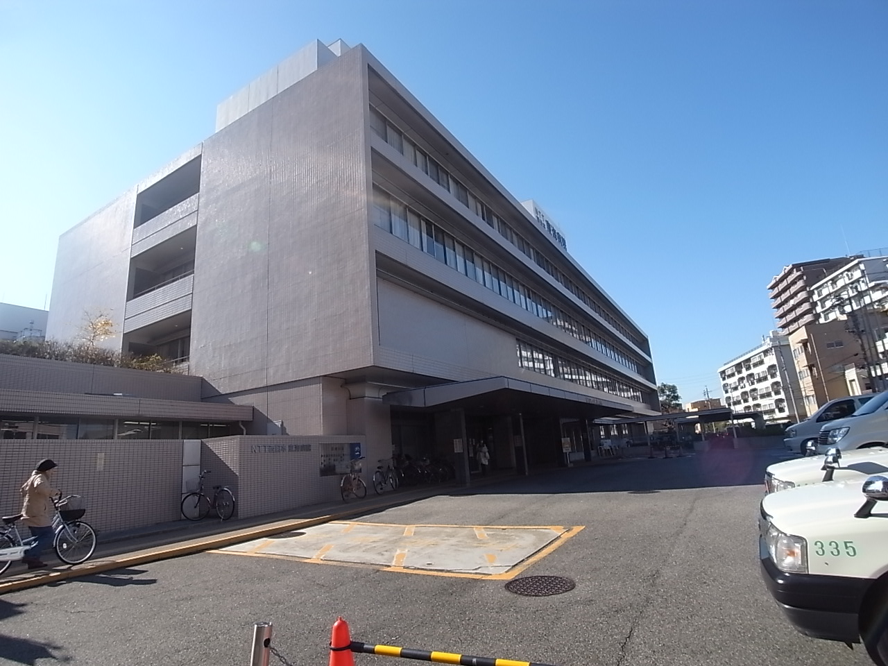 Hospital. NTT West Tokai hospital 439m (General Hospital) to (hospital)