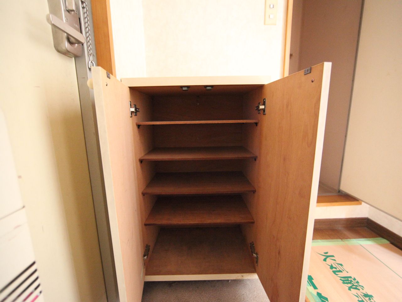 Entrance. Entrance With cupboard