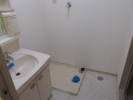 Washroom. Wash basin ・ Laundry Area