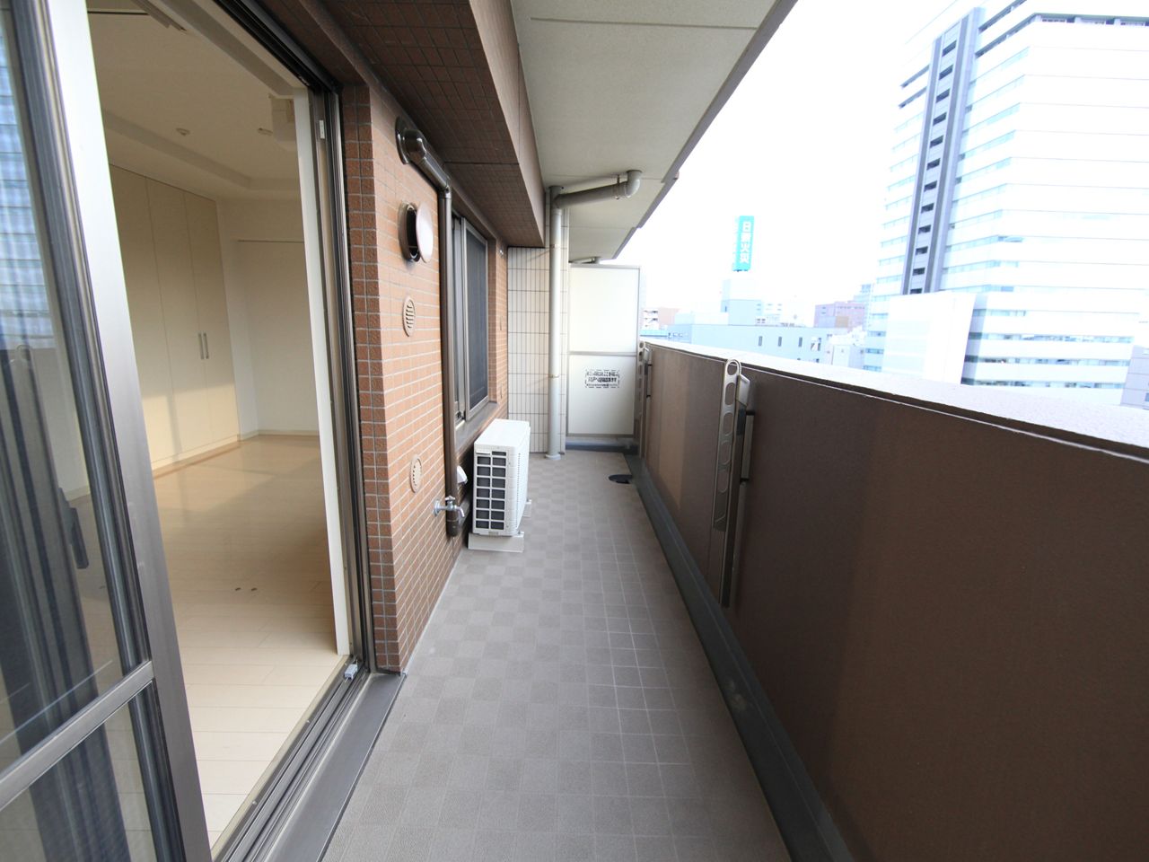 Balcony. balcony You can use spacious