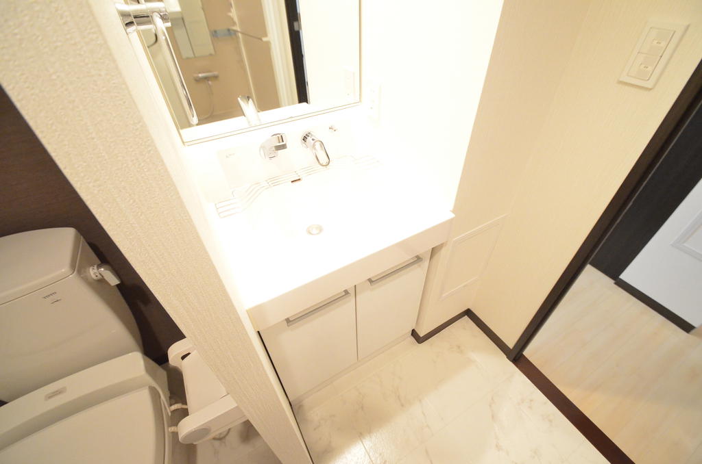 Washroom. Wash basin