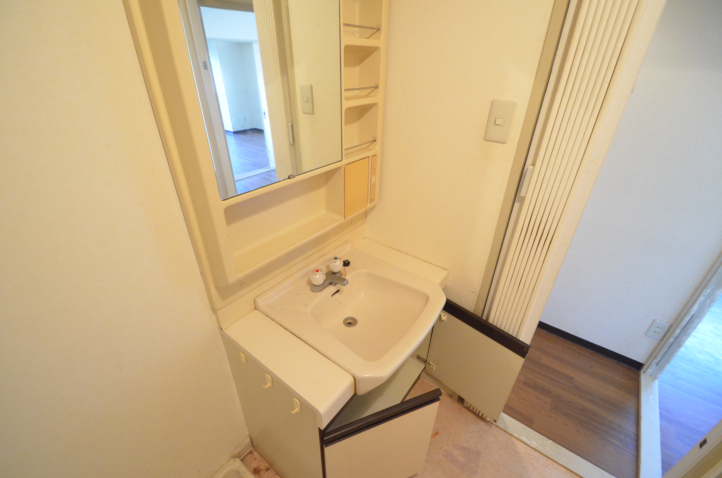 Washroom. Wash basin