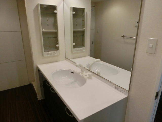 Washroom. Wash basin