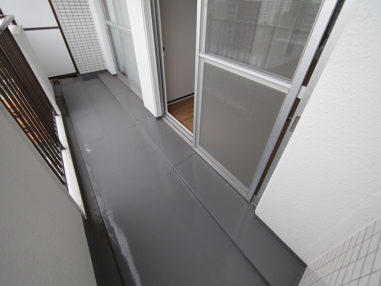 Balcony. Balcony (facing south)