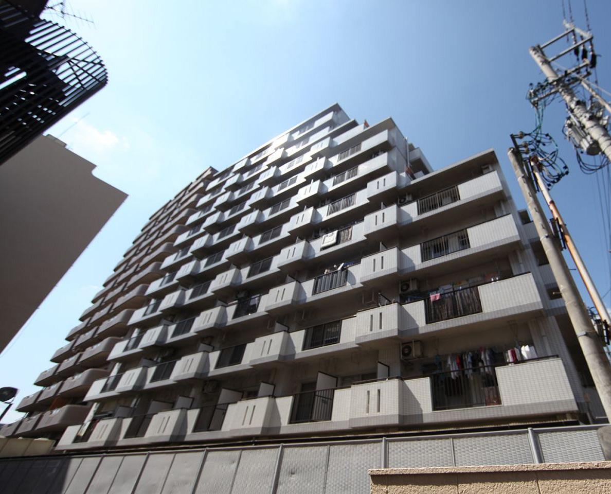 Building appearance. appearance auto lock surveillance camera Caretaker resident