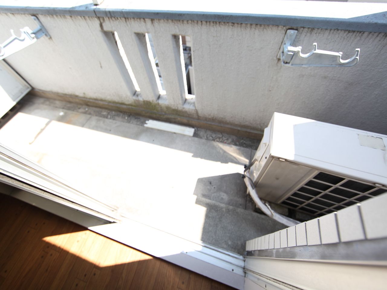 Balcony. balcony Facing south