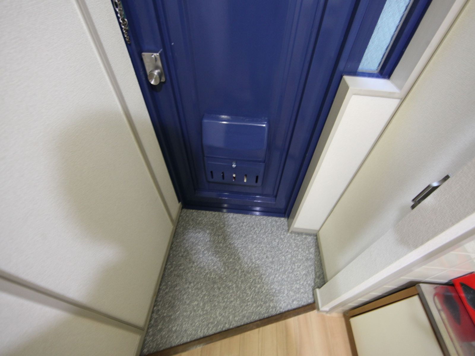 Entrance. Entrance (with shoe box)