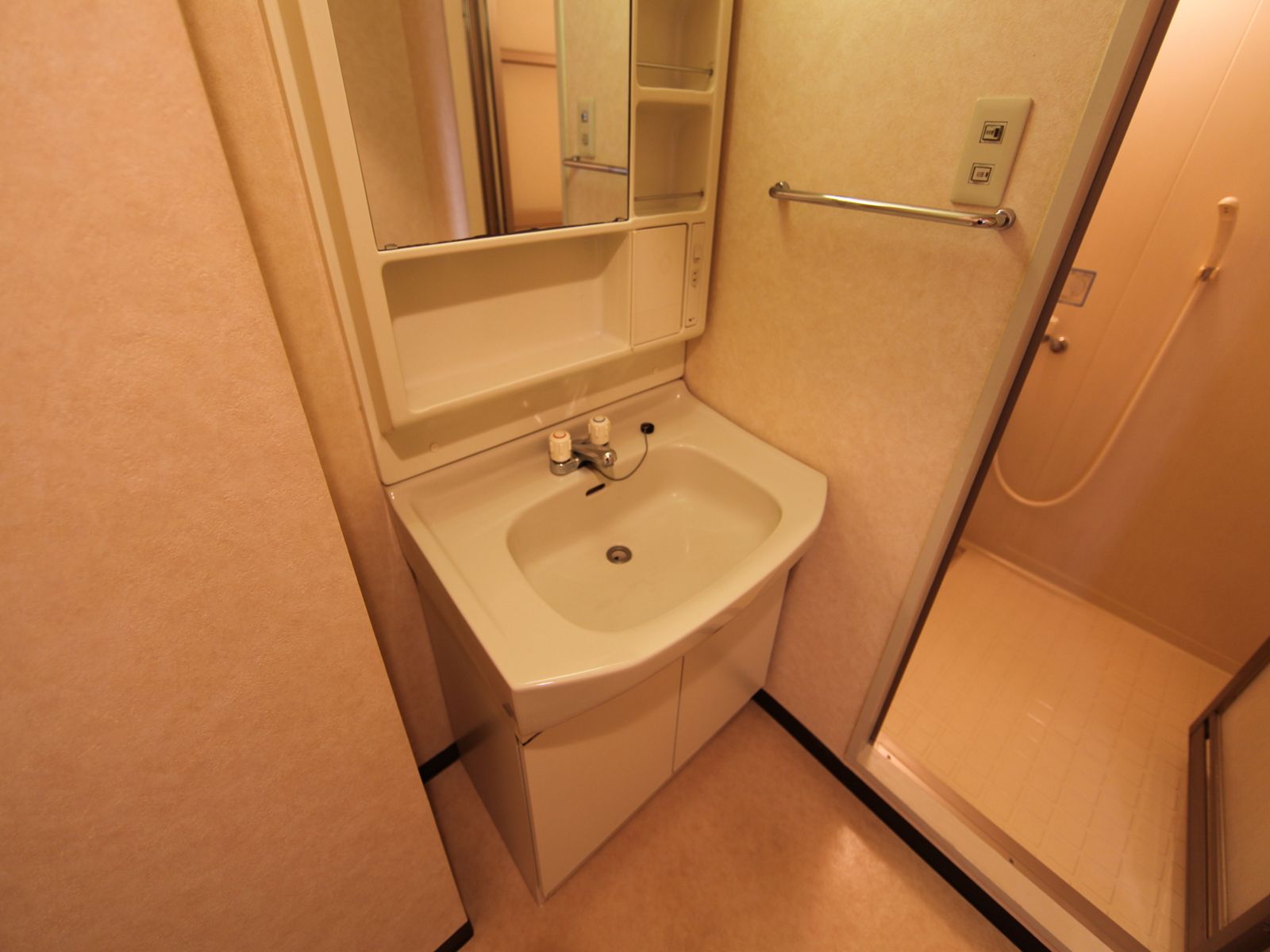 Washroom. Independent washbasin