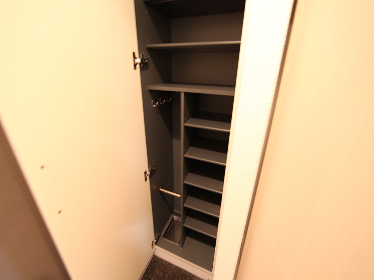 Entrance. Entrance Shoe box (storage rich have)