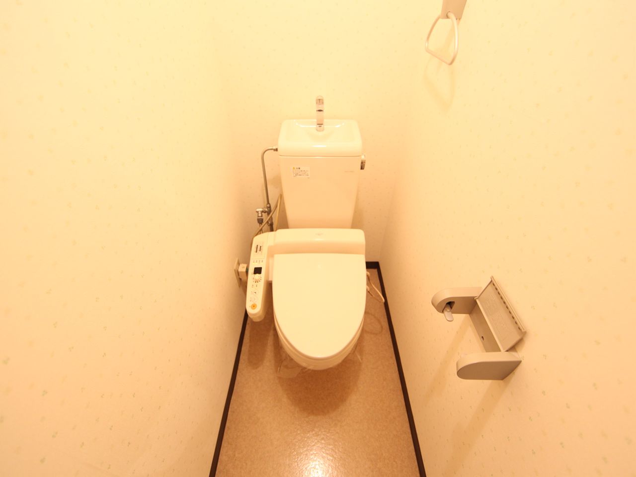 Toilet. Warm water washing toilet seat (with bidet) toilet