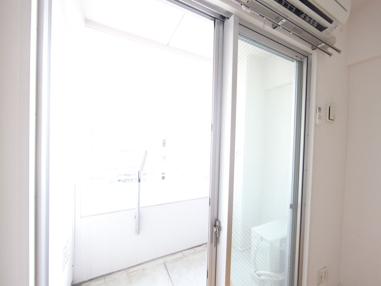 Balcony. South-facing balcony