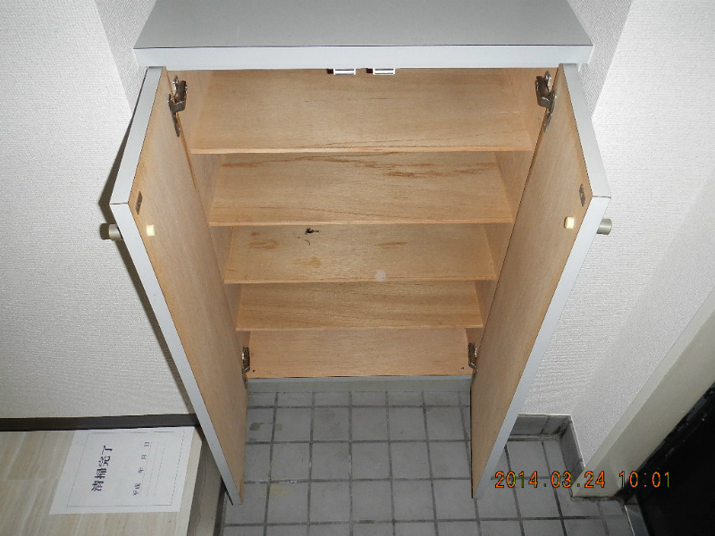 Receipt. Entrance storage