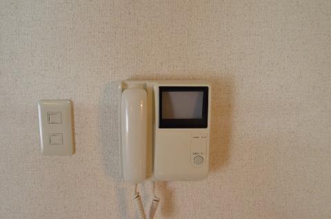 Security. Intercom with a camera