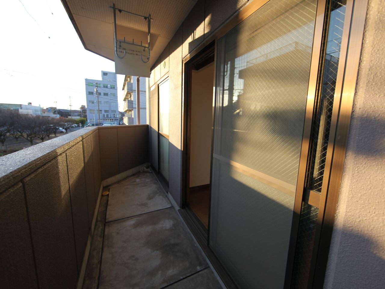 Balcony. balcony Facing south Laundry is Jose
