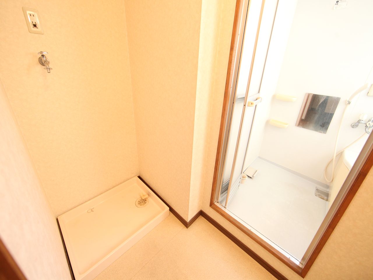 Other Equipment. Dressing room Washing machine in the room