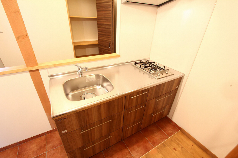 Kitchen. Fashionable and functional kitchen