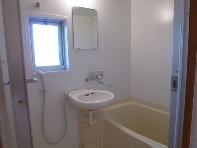 Bath. Clean the bathroom there is a window