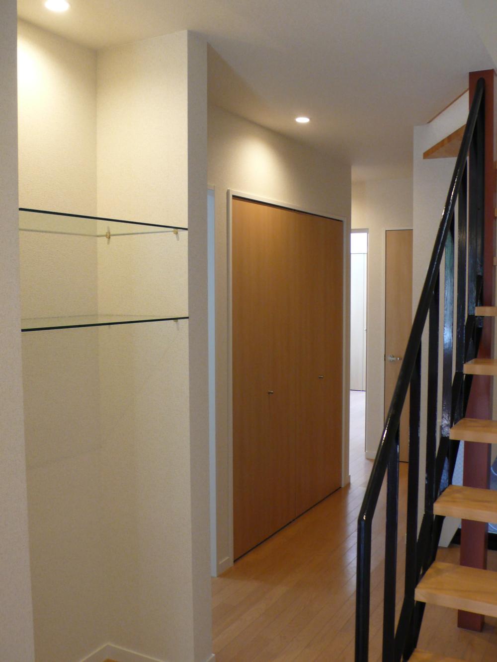 Other local. Modern glass shelf