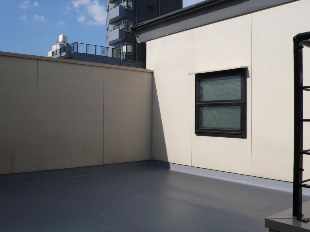 Balcony. Rooftop terrace