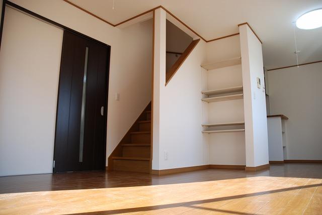 Living. Since there are stairs in the LDK, Spread the feeling of freedom.