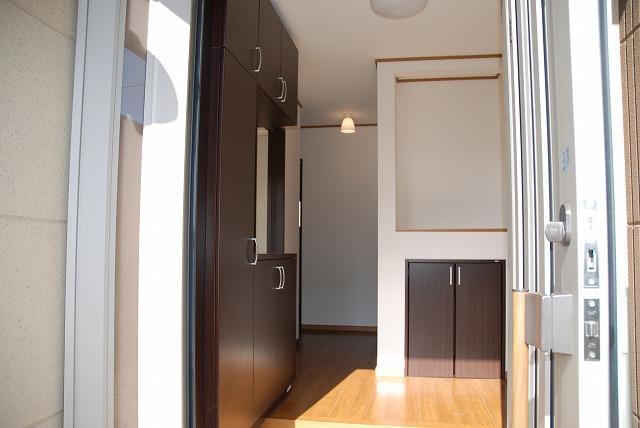 Entrance. Storage space there are many functional entrance