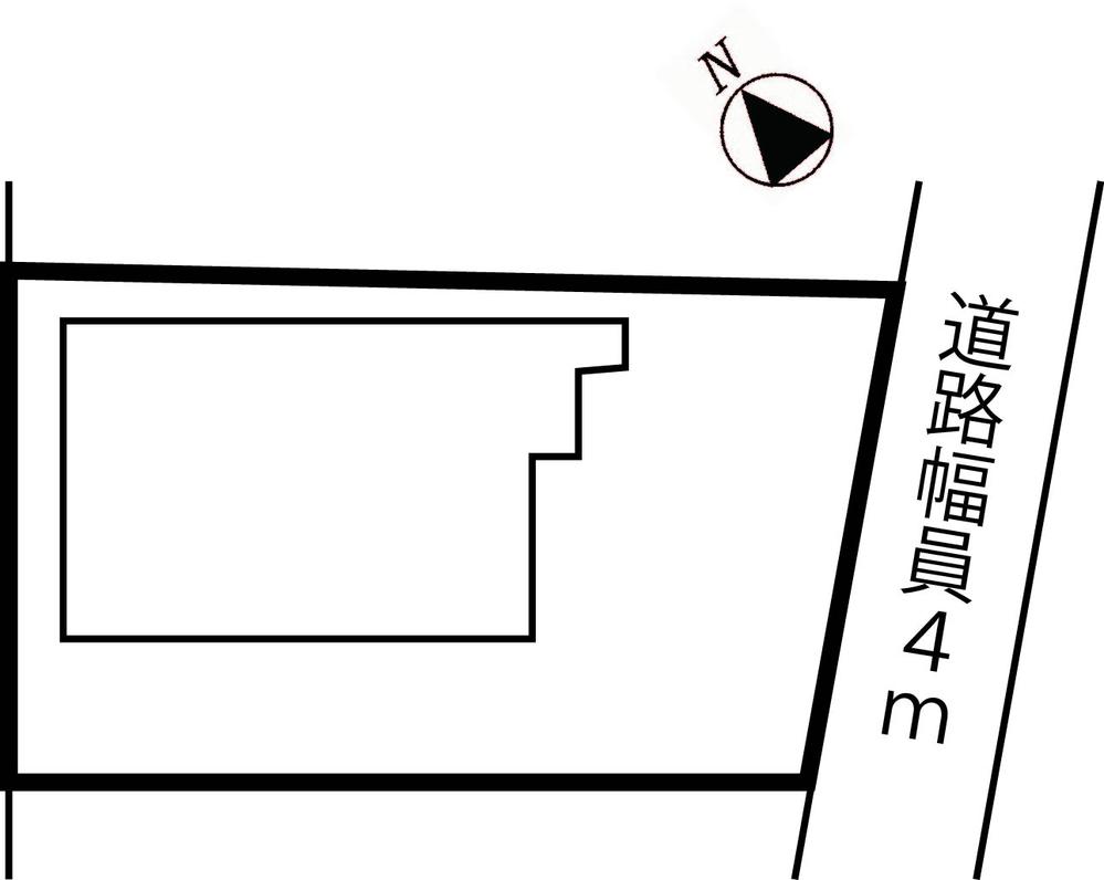 Compartment figure. 25,800,000 yen, 4LDK, Land area 166.16 sq m , Building area 105.57 sq m