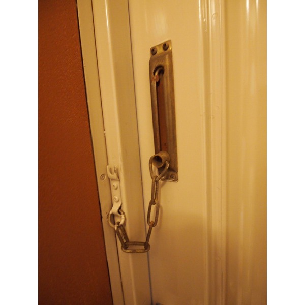 Security. Door chain