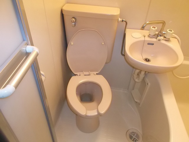 Toilet. Toilet.