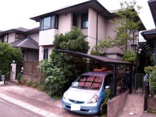 Local appearance photo. Road ground part of the Property is (from the northwest side).