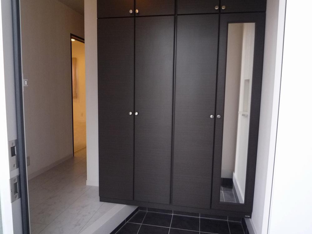 Entrance. With a large storage