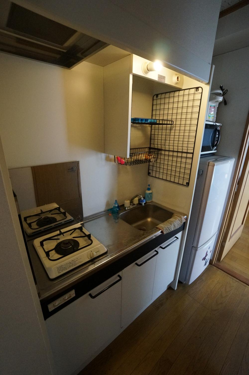 Kitchen. The third floor mini kitchen