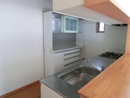 Kitchen. With cupboard