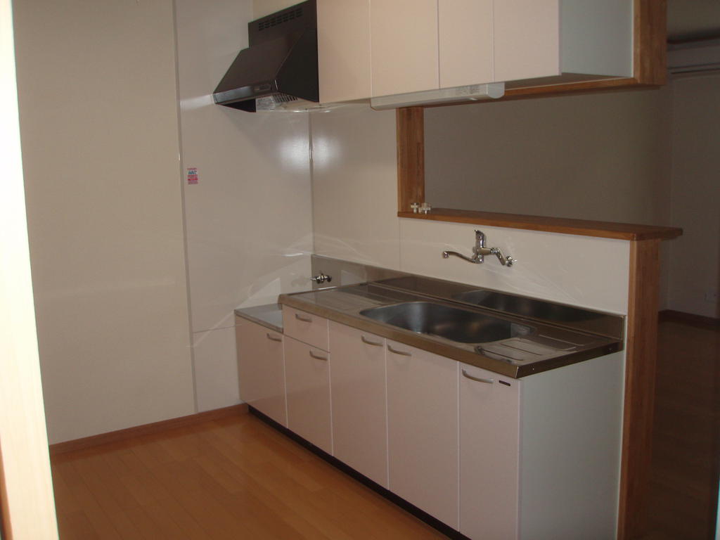 Kitchen. Easy-to-use face-to-face kitchen