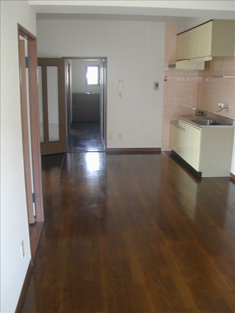 Living and room. Living is