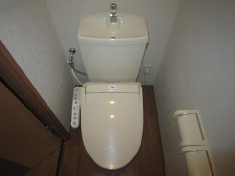 Toilet. Toilet with shower