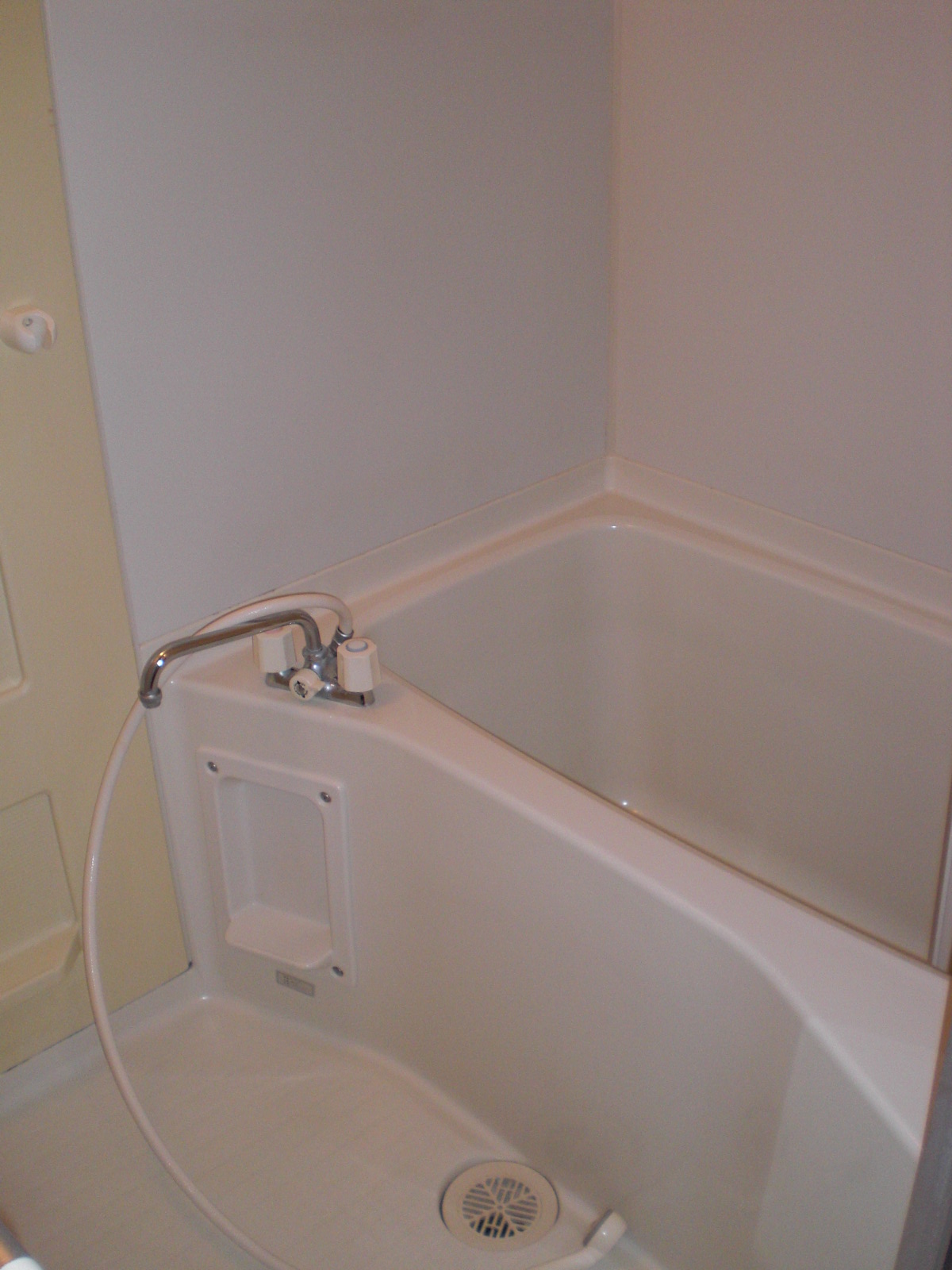 Bath. Unit bath with shower