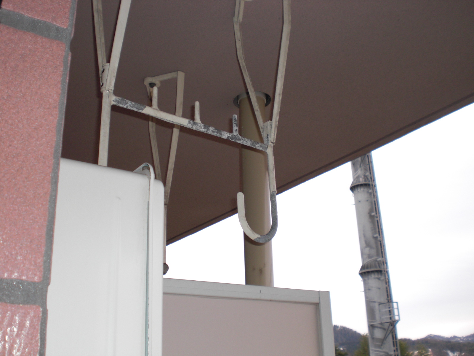 Balcony. Balcony will be multiplied by the laundry pole to hang out, such as laundry