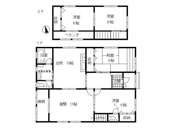 Floor plan. 28 million yen, 5DK, Land area 362.71 sq m , Building area 115.1 sq m