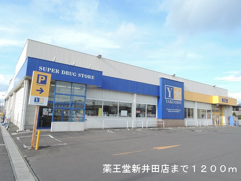 Dorakkusutoa. KusuriOdo Niida to the store (drugstore) 1200m