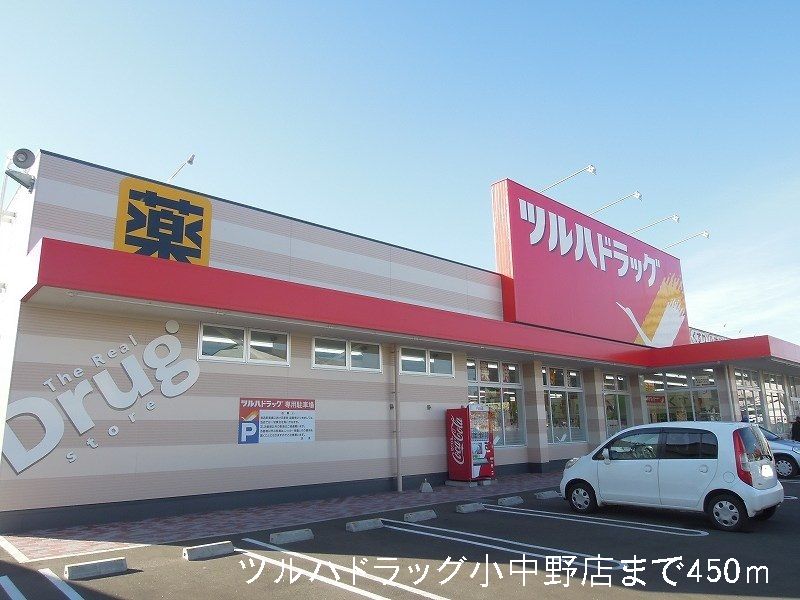 Dorakkusutoa. Tsuruha drag Konakano shop 450m until (drugstore)