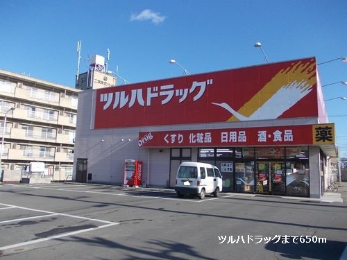 Dorakkusutoa. Tsuruha 650m to drag (drugstore)