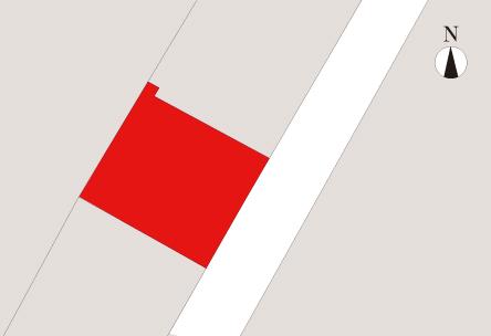 Compartment figure. Land price 9.9 million yen, Land area 335.64 sq m