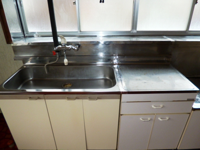 Kitchen. Kitchen of retro atmosphere