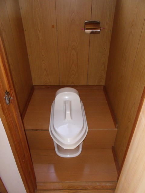 Toilet. Kumitori is