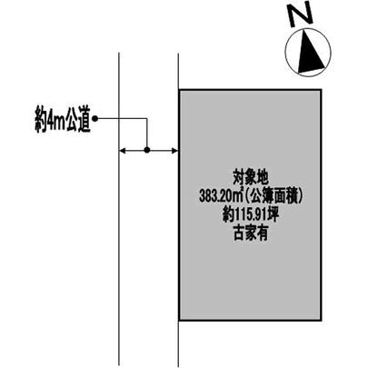 Compartment figure. Abiko, Chiba Prefecture Arakino 3-chome