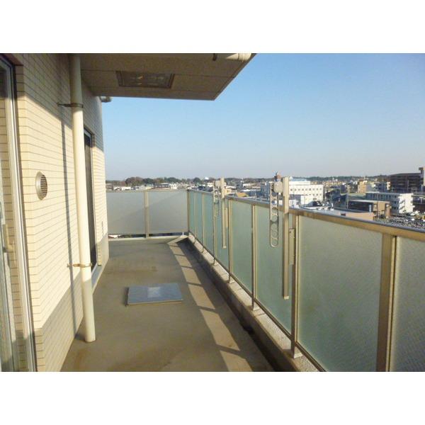 Balcony. Balcony of the wide span