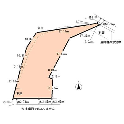 Compartment figure. Abiko, Chiba Prefecture Kotobuki 2-chome