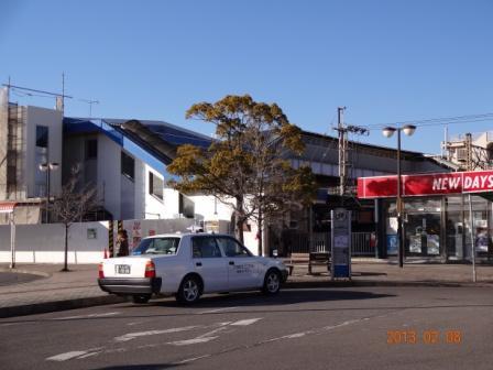 station. Kitakashiwa Station and New Days (convenience store)